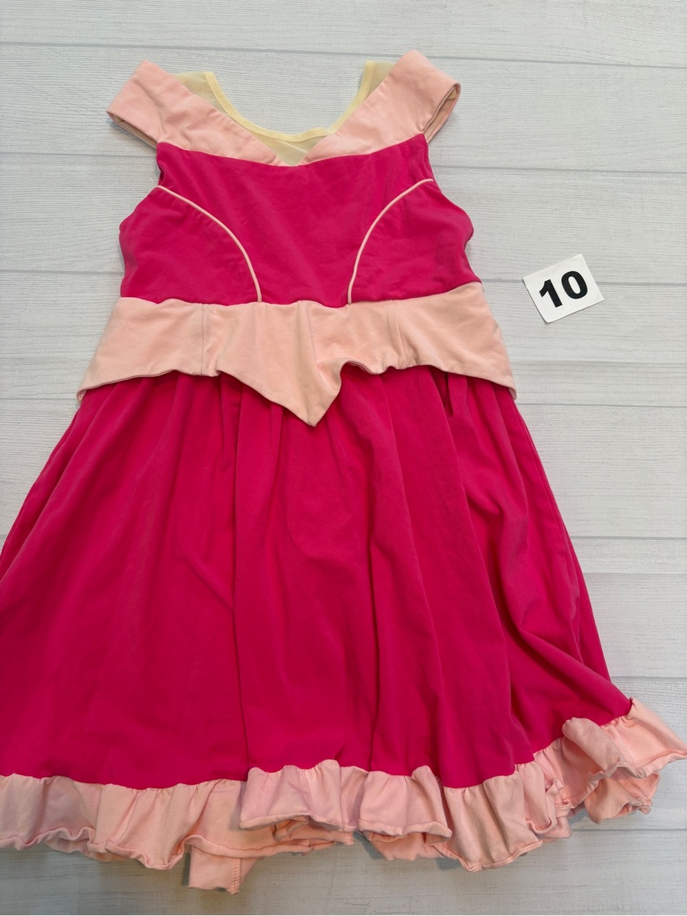 Only Little Once Aurora Pink Tiered Dress